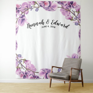 Wedding backdrop, photo prop, custom botanical