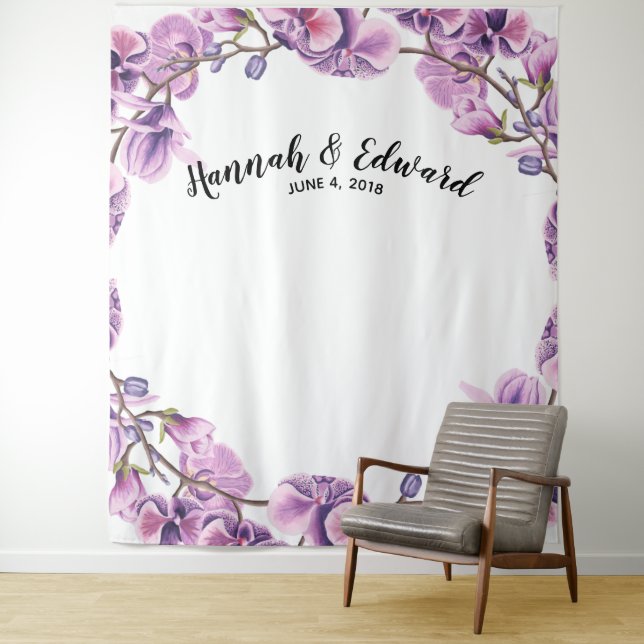 Wedding backdrop, photo prop, custom botanical (In Situ)