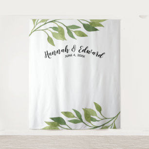 Wedding backdrop, photo prop, custom botanical