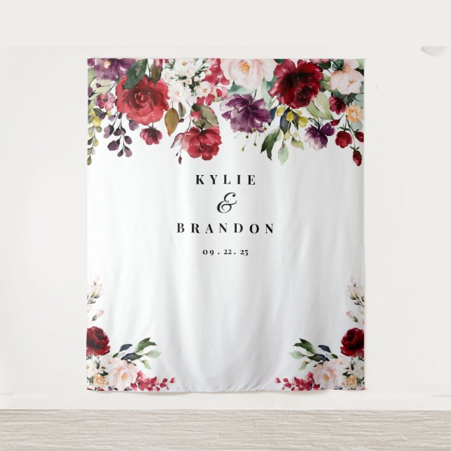 Wedding Backdrop, Photo Prop, Photo Booth (Front)