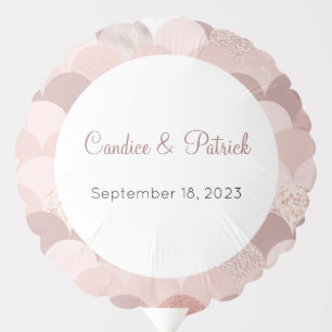 Wedding Balloon, Custom, Name, Date Balloon