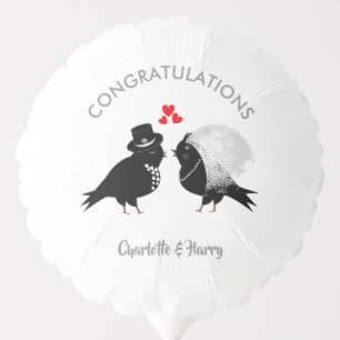 Wedding Balloon Cute Personalized