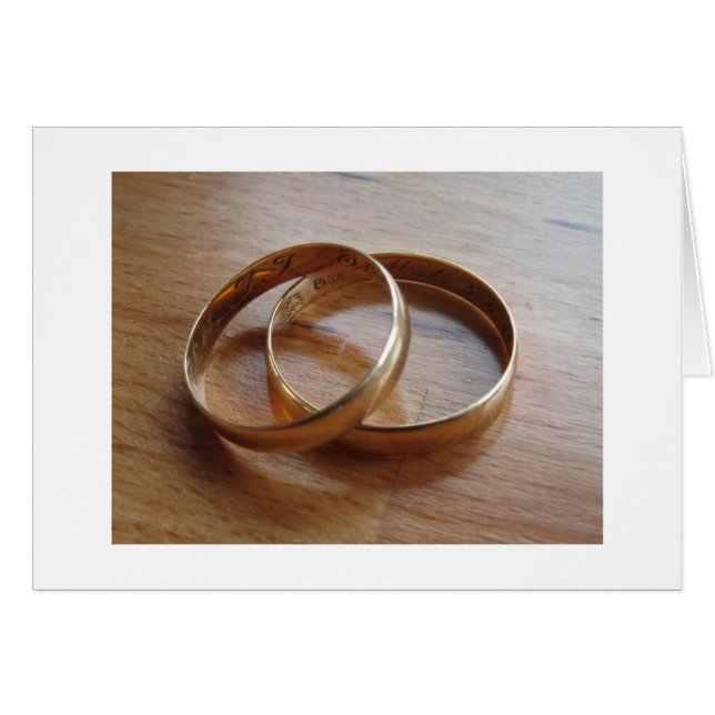 Wedding Bands Cards (Front Horizontal)