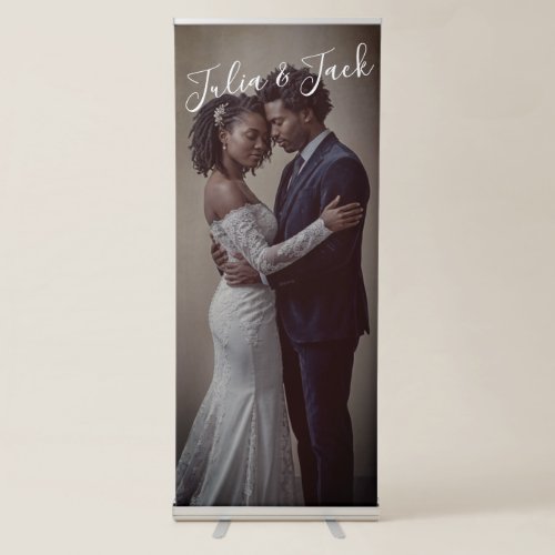 Wedding Banner Couple Photo, Wedding Welcome Signs