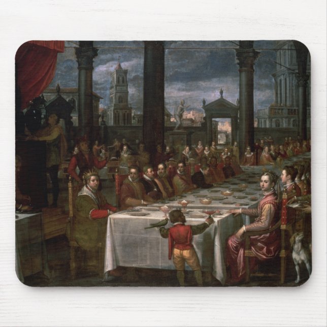 Wedding banquet mouse pad (Front)