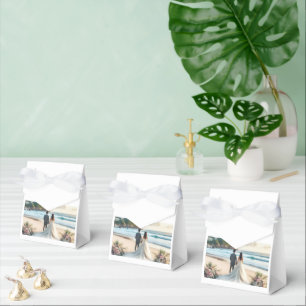 Wedding Beach Couples Favor Boxes