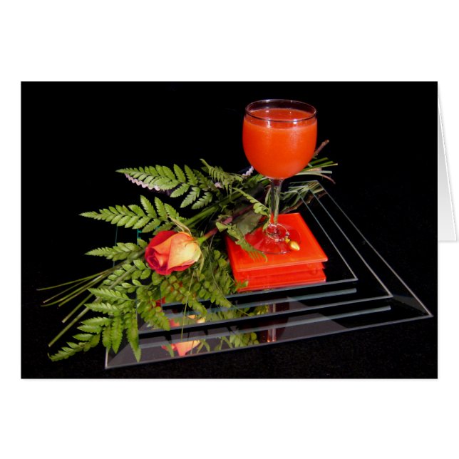 Wedding Belle Cocktail Cards (Front Horizontal)