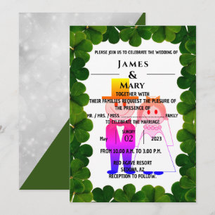 WEDDING BELLS  INVITATION