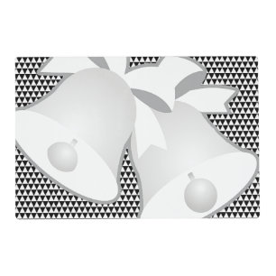Wedding Bells Laminated  Placemat
