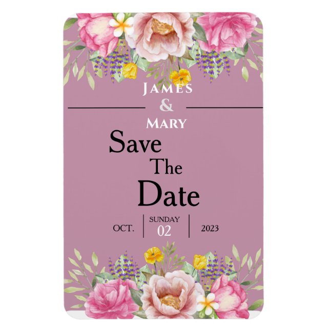 WEDDING BELLS  MAGNET (Vertical)