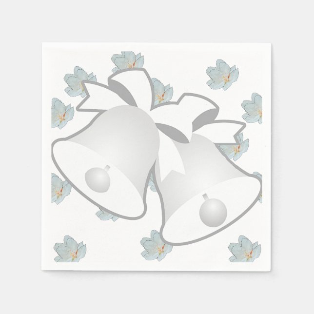 Wedding Bells   Napkins (Front)