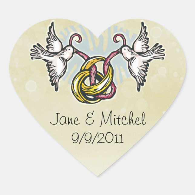 Wedding Bells Stickers (Front)