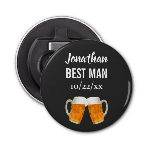 Wedding Best Man Bachelor Party Favor Beer Cheers Bottle Opener