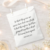 Wedding Bible Verse Matthew 19:6