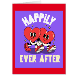 WEDDING BIGGEST RETRO  WHITE WEDDING BIGGEST CARD