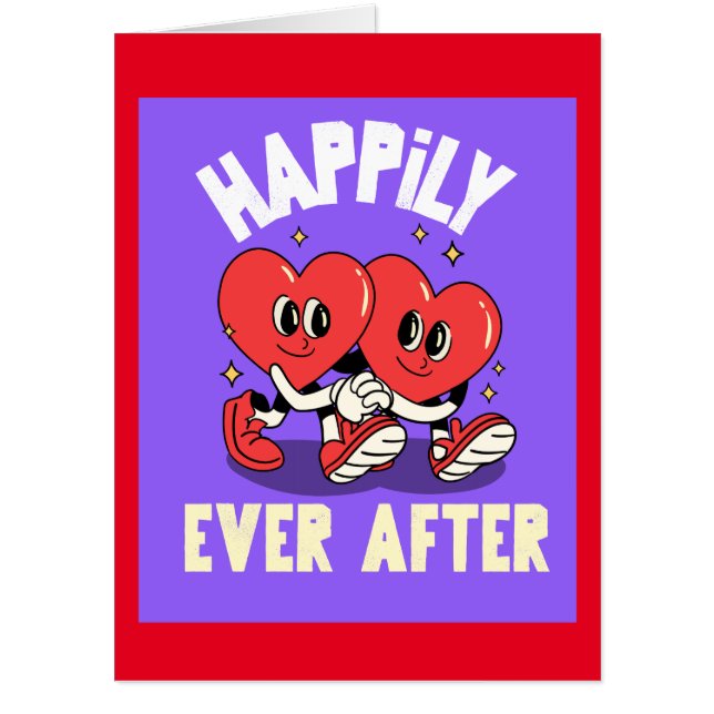WEDDING BIGGEST RETRO  WHITE WEDDING BIGGEST CARD (Front)