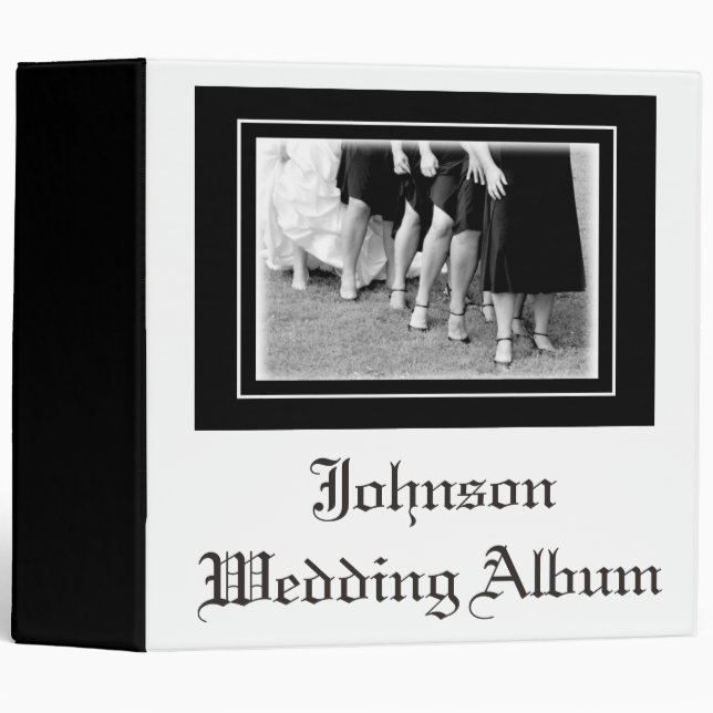 Wedding Binder-Bridesmaids Binder (Front/Spine)