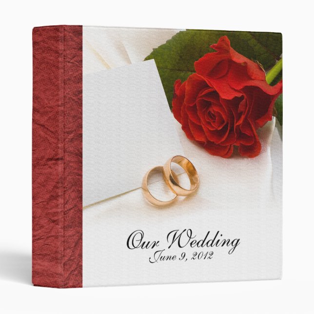 Wedding binders (Front/Spine)