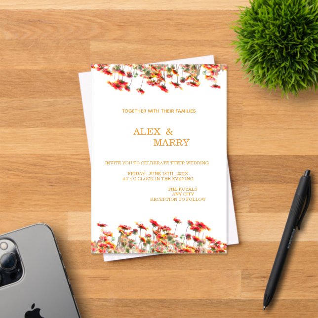 Wedding Birthday Baby Shower INVITATION CARD (Insitu (Invitation Card))