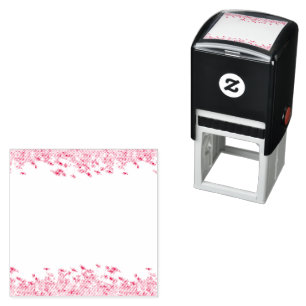 Wedding Birthday Baby Shower INVITATION CARD Self-inking Stamp