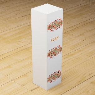Wedding Birthday Baby Shower INVITATION CARD Wine Box
