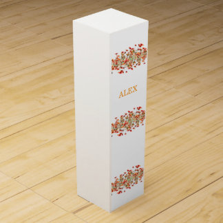 Wedding Birthday Baby Shower INVITATION CARD Wine Box