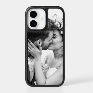 Wedding Black White Photo Couple Portrait Custom iPhone 17 Case