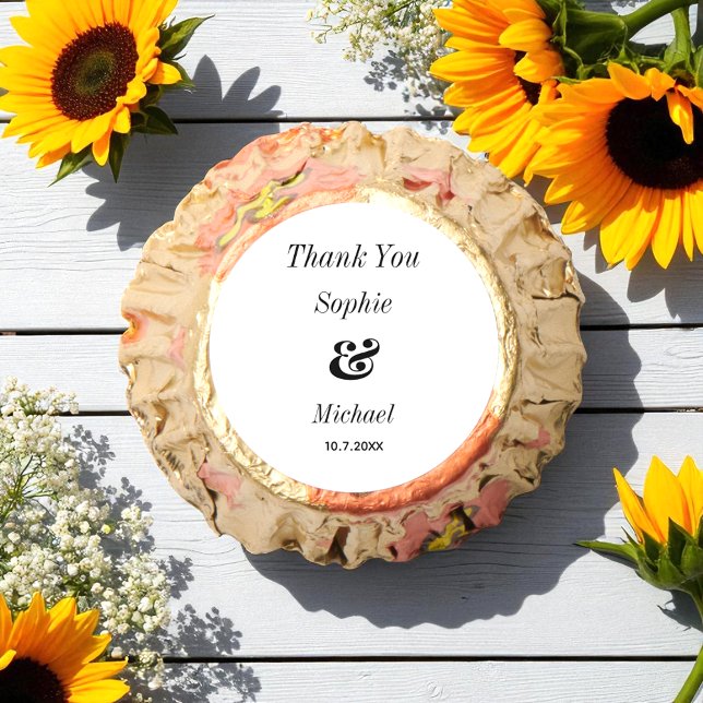 Wedding Black White  Reese's Peanut Butter Cups (Creator Uploaded)