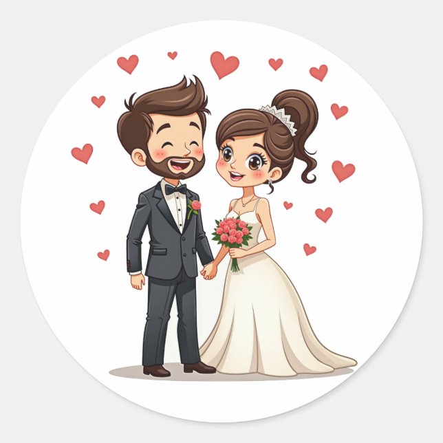 Wedding Bliss Sticker Pack (Front)