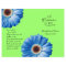 Wedding Blue Daisy/ Program