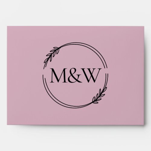 Wedding Blush Pink Invitation Color Palette