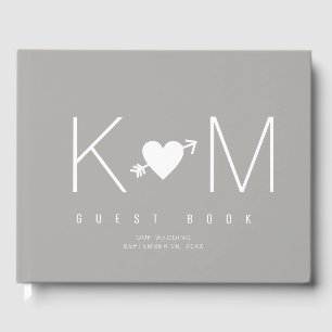 wedding-book, gray guest book for memorable days