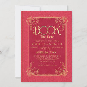 Wedding-Book The Date Invitation