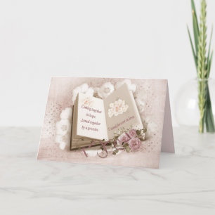 Wedding Book with Quote Card