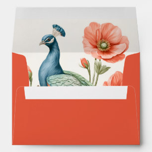 Wedding Botanical Vintage Elegant Mailing Envelope