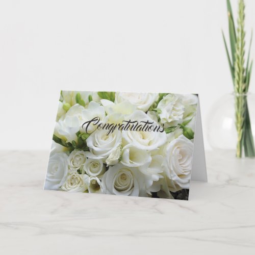Wedding Bouquet Blossom Romantic Destinys Destiny Card