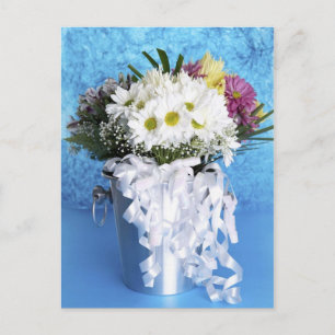 Wedding Bouquet Centerpiece Postcard