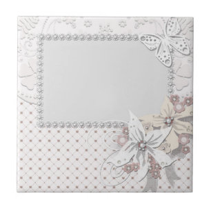 Wedding bouquet ceramic tile