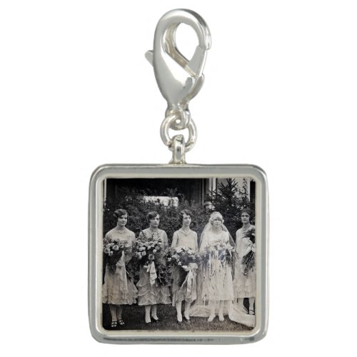 Wedding bouquet charm  add your photo