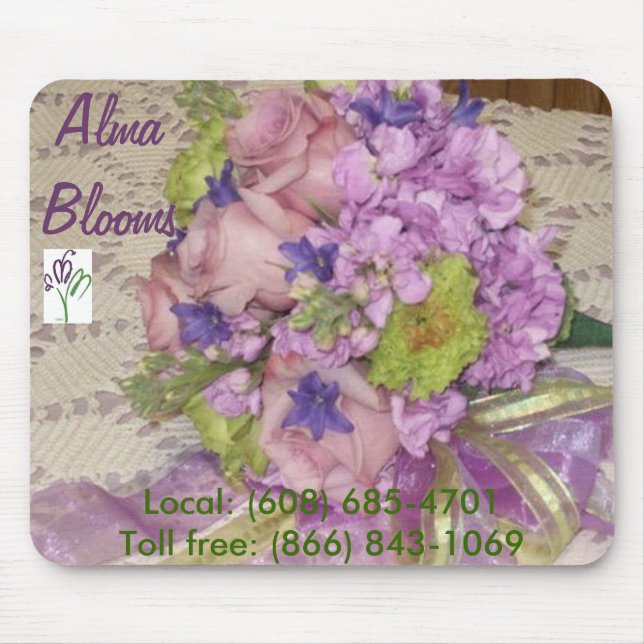 Wedding Bouquet Mouse Pad (Front)