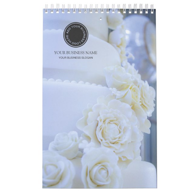 Wedding Bouquets & Flowers 2026 Business Calendar (Cover)