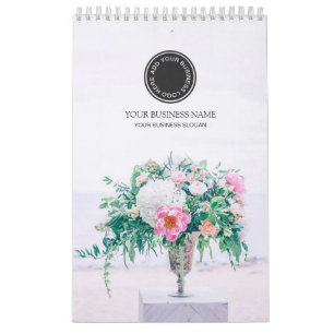 Wedding Bouquets & Flowers 2026 Business Calendar