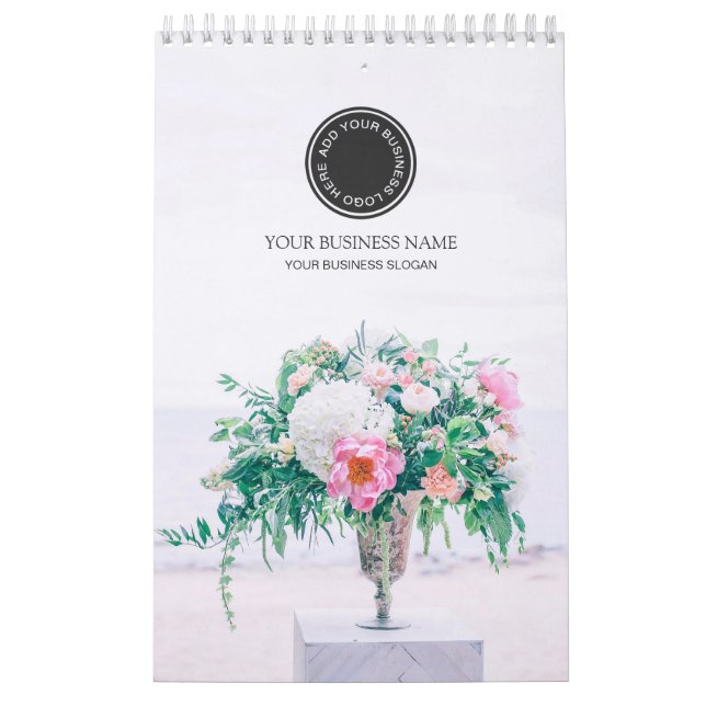 Wedding Bouquets & Flowers 2026 Business Calendar (Cover)