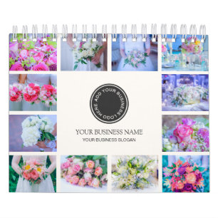 Wedding Bouquets & Flowers 2026 Business Calendar