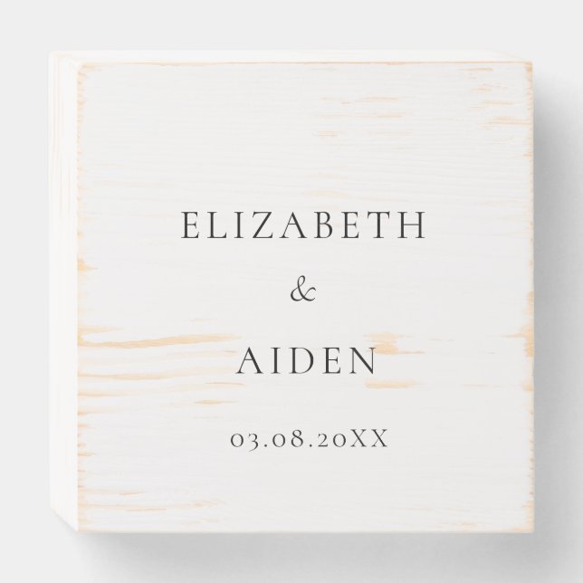  Wedding Box Geschenkschachtel (Front Horizontal)