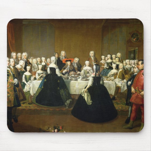 Wedding Breakfast Mouse Pad (Front)