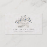 Wedding Bridal Hair Comb Accessories Jewelry Business Card at Zazzle