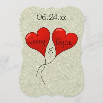 Wedding Bridal Party Bride Groom Guests Modern Invitation by Designs_Accessorize at Zazzle