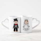 Matching Couple Mugs Salty and Sweet Funny Gift Set – Matchizz