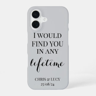 Wedding, bride and groom personalized phone case